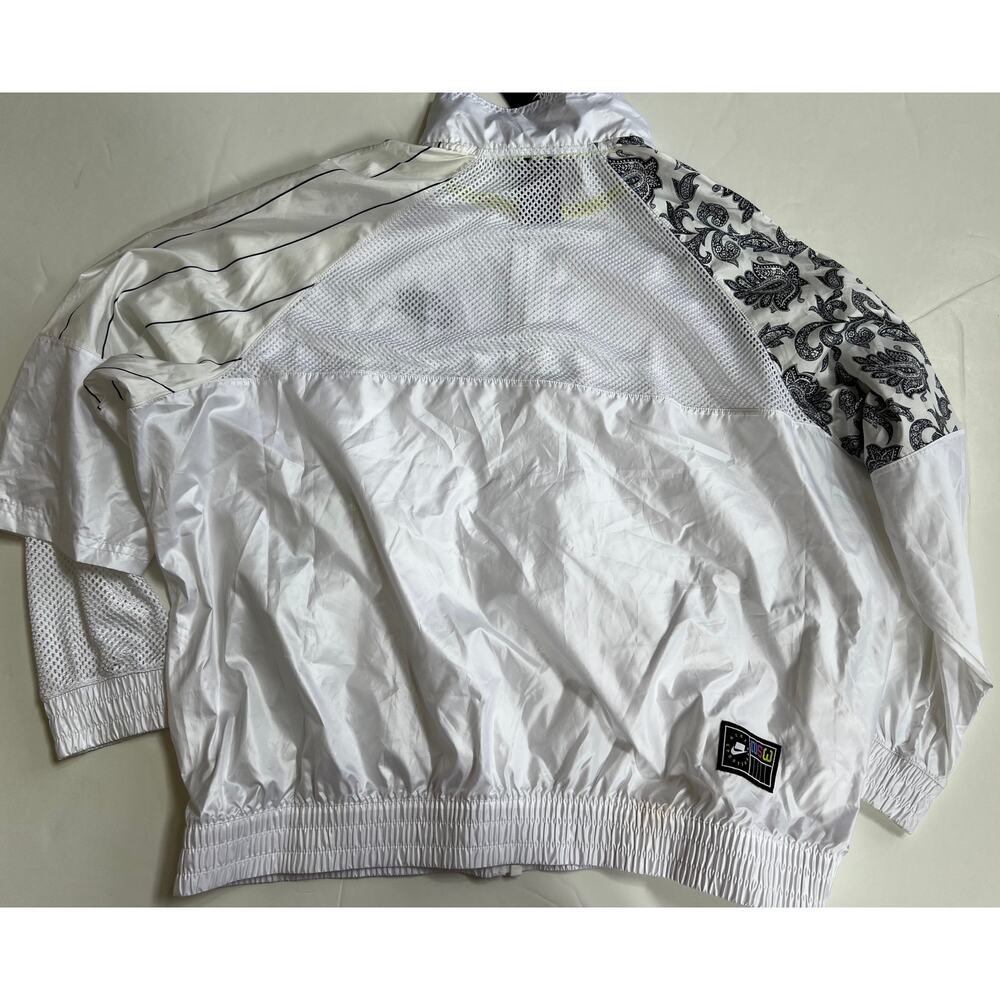 Nike Womens Sportswear NSW Woven Track Jacket White Active AR3025 100 Size L NWT - Picture 2 of 16